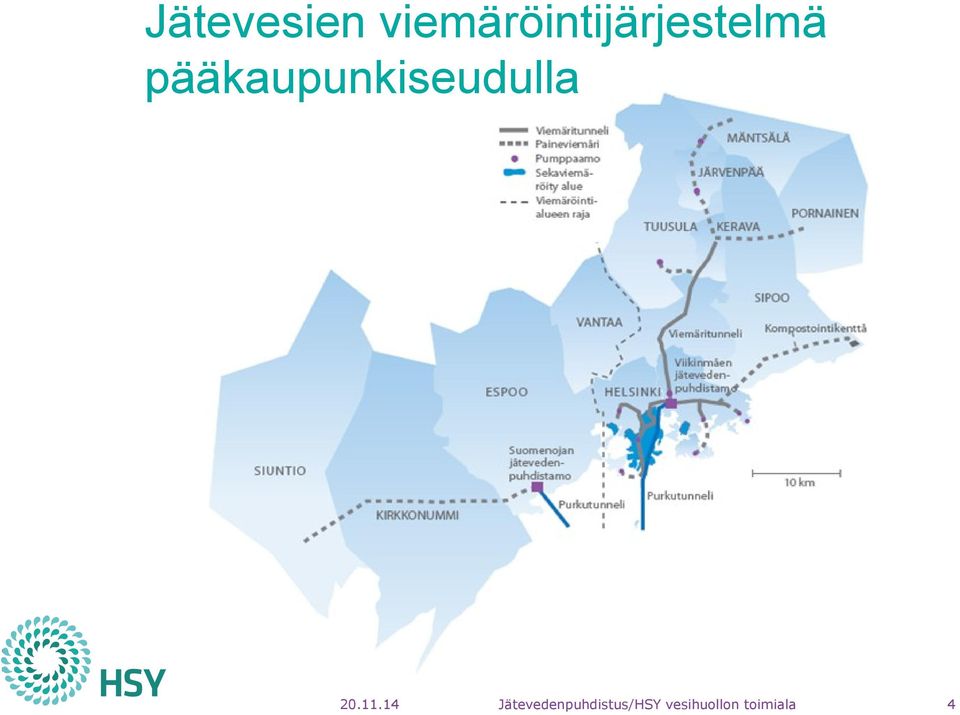 pääkaupunkiseudulla