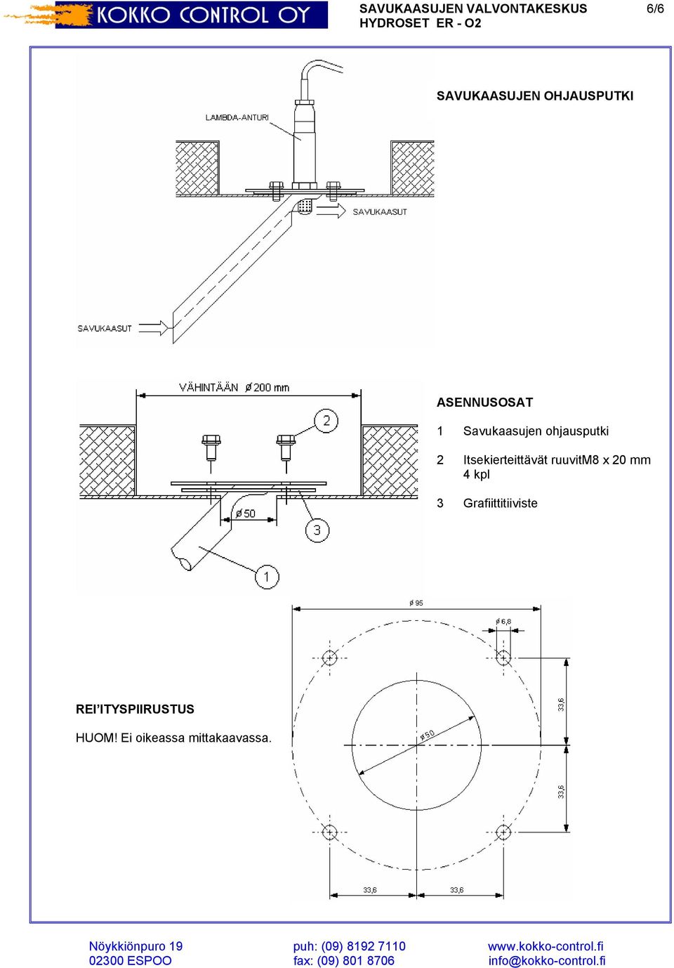 Itsekierteittävät ruuvitm8 x 2 mm 4 kpl 3