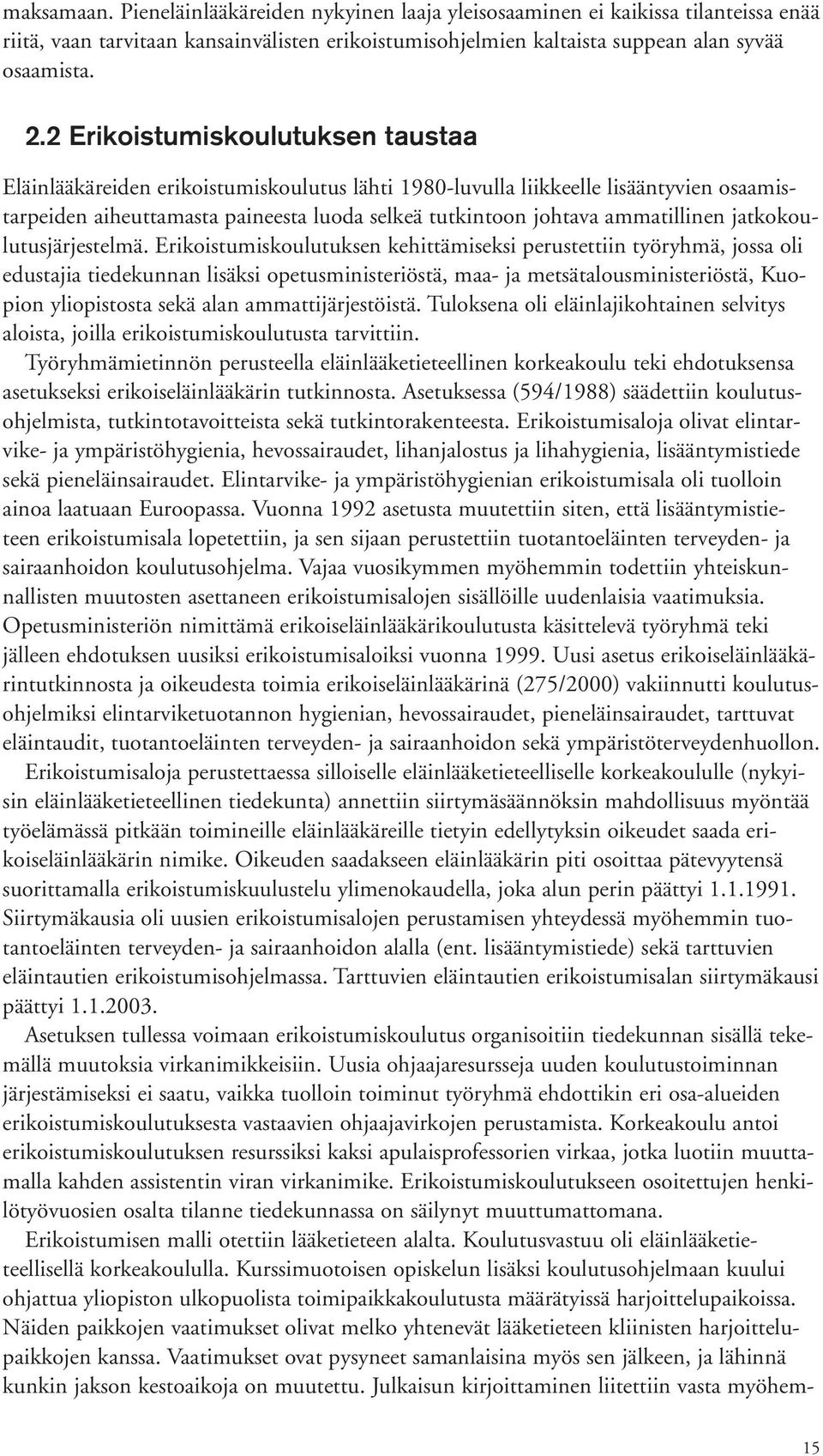 ammatillinen jatkokoulutusjärjestelmä.
