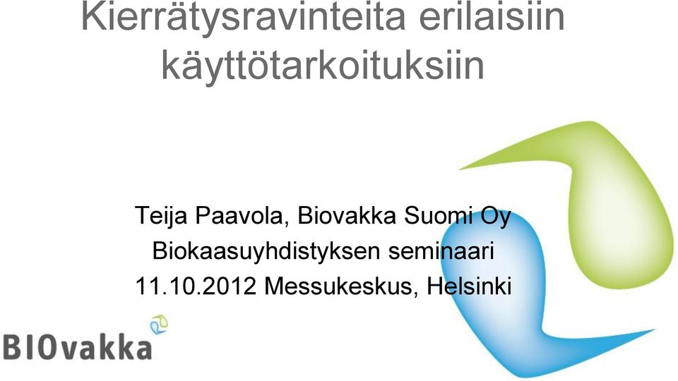Biovakka Suomi Oy