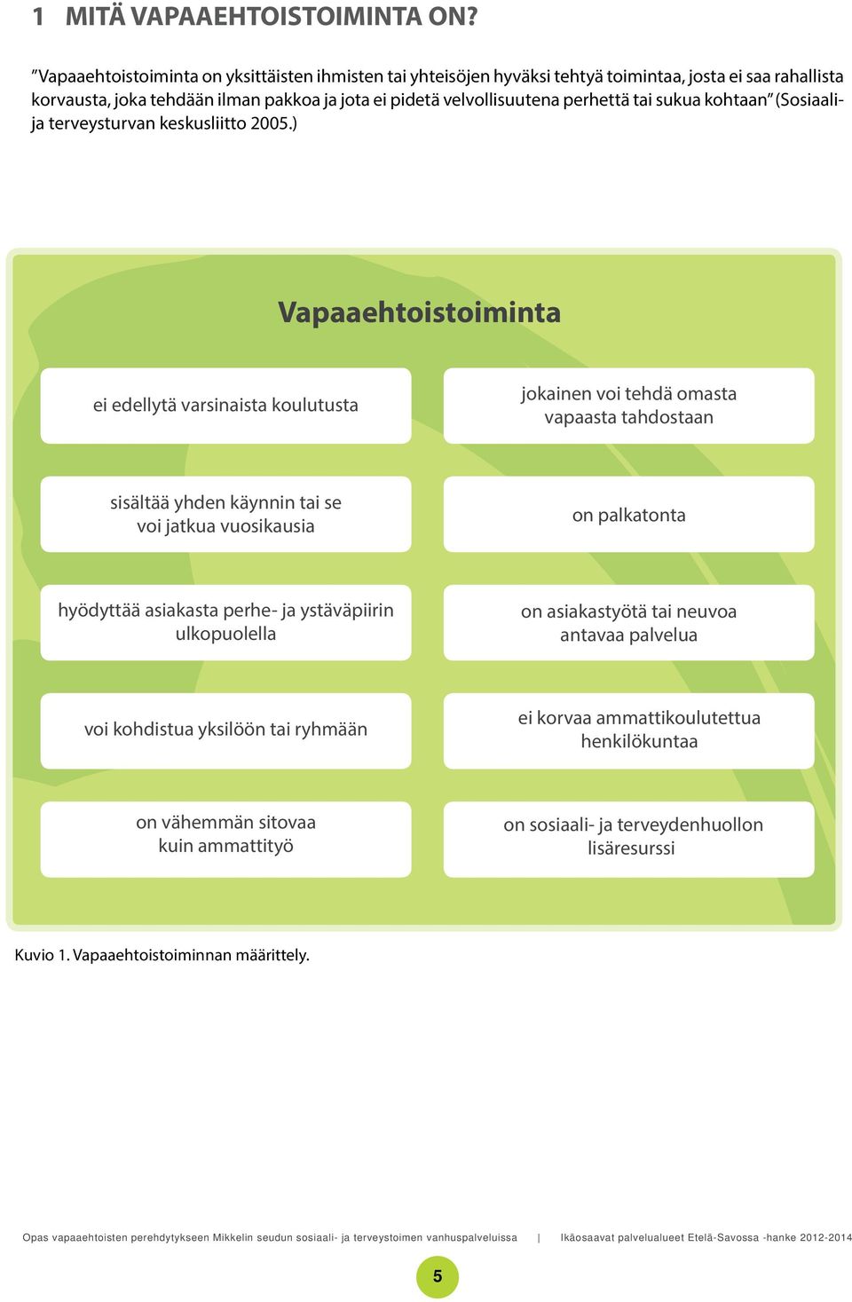 perhettä tai sukua kohtaan (Sosiaalija terveysturvan keskusliitto 2005.