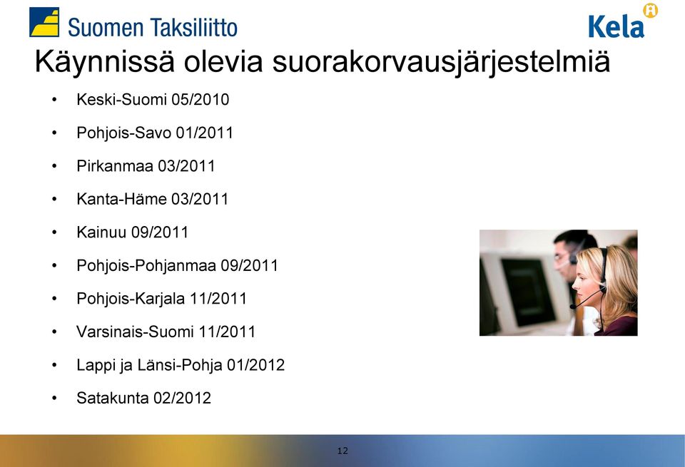 09/2011 Pohjois-Pohjanmaa 09/2011 Pohjois-Karjala 11/2011