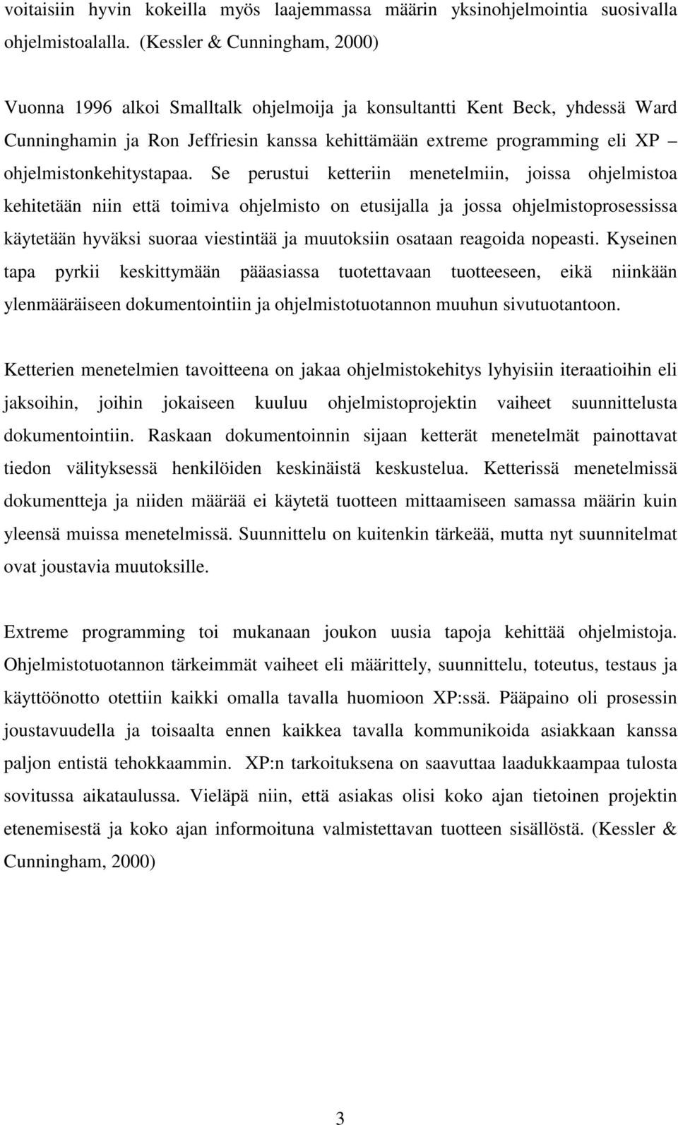 ohjelmistonkehitystapaa.