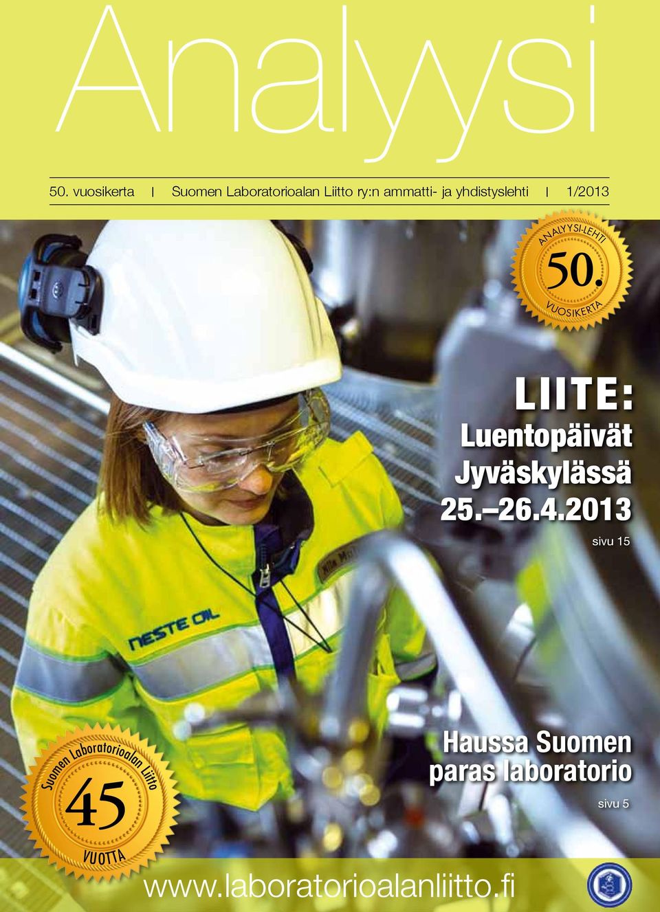 yhdistyslehti I 1/2013 50.
