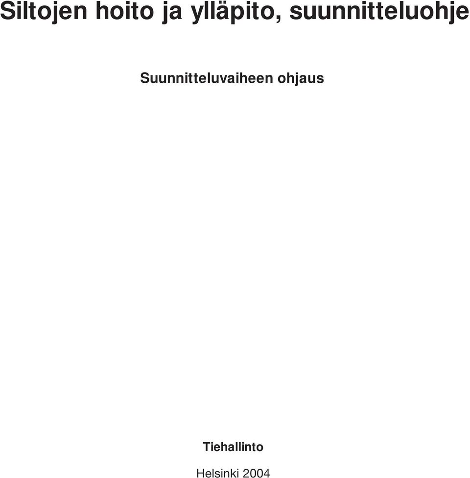 suunnitteluohje