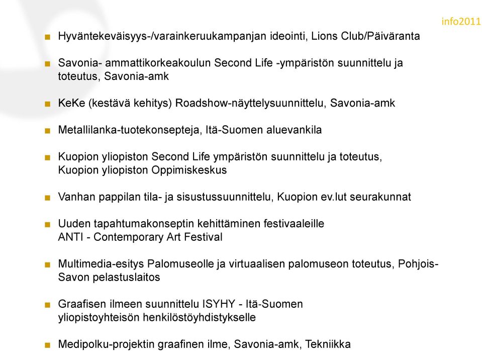 Vanhan pappilan tila- ja sisustussuunnittelu, Kuopion ev.