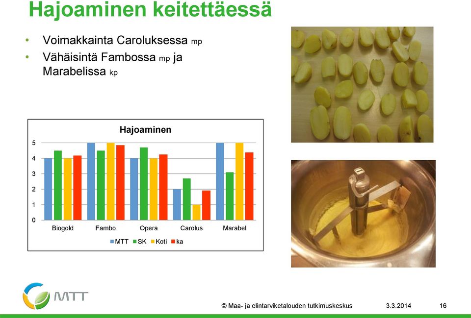 Hajoaminen 0 Biogold Fambo Opera Carolus Marabel MTT SK