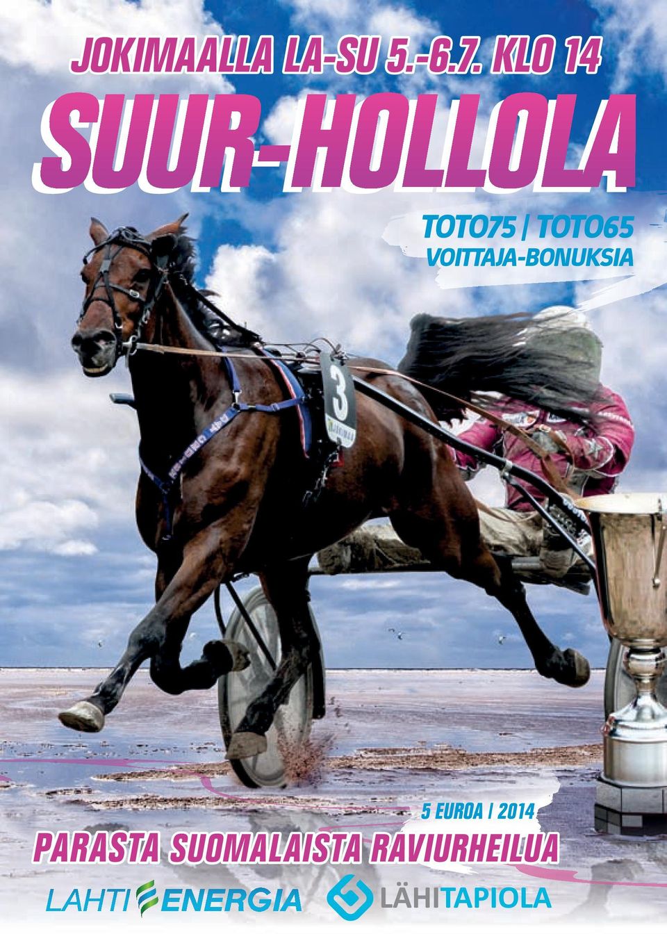 VOITTAJA-BONUKSIA 5 EUROA