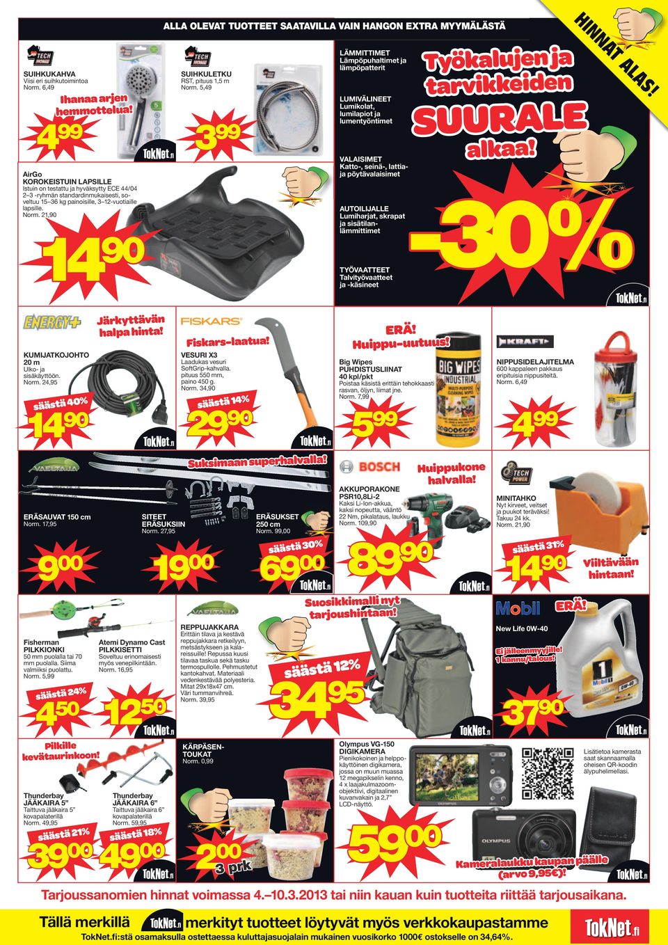 21,90 14 90 ALLA OLEVAT TUOTTEET SAATAVILLA VAIN HANGON EXTRA MYYMÄLÄSTÄ SUIHKULETKU RST, pituus 1,5 m Norm.