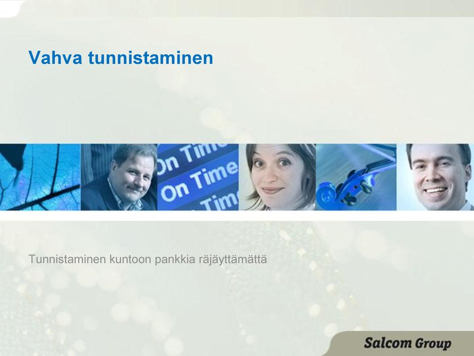 Tunnistaminen