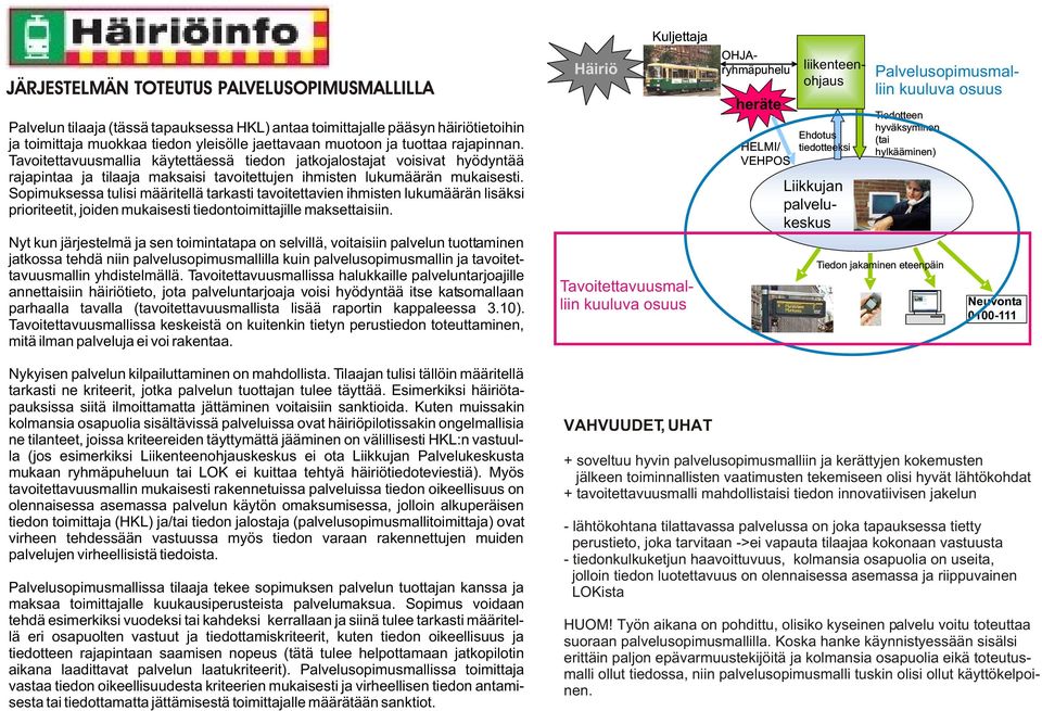 Sopimuksessa tulisi määritellä tarkasti tavoitettavien ihmisten lukumäärän lisäksi prioriteetit, joiden mukaisesti tiedontoimittajille maksettaisiin.