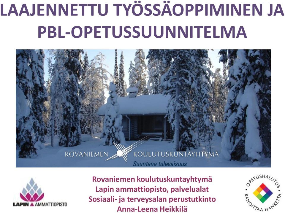 koulutuskuntayhtymä Lapin ammattiopisto,