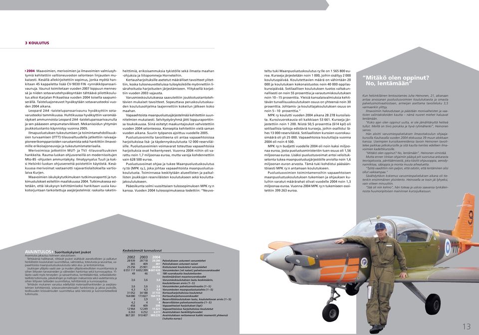 Vaunut toimitetaan vuoden 2007 loppuun mennessä ja niiden sotavarustehyväksyntään tähtäävä pilottikoulutus alkoi Karjalan Prikaatissa vuoden 2004 toisella saapumiserällä.