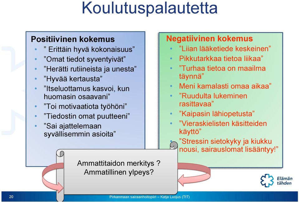 kokemus Liian lääketiede keskeinen Pikkutarkkaa tietoa liikaa Turhaa tietoa on maailma täynnä Meni kamalasti omaa aikaa Ruudulta lukeminen