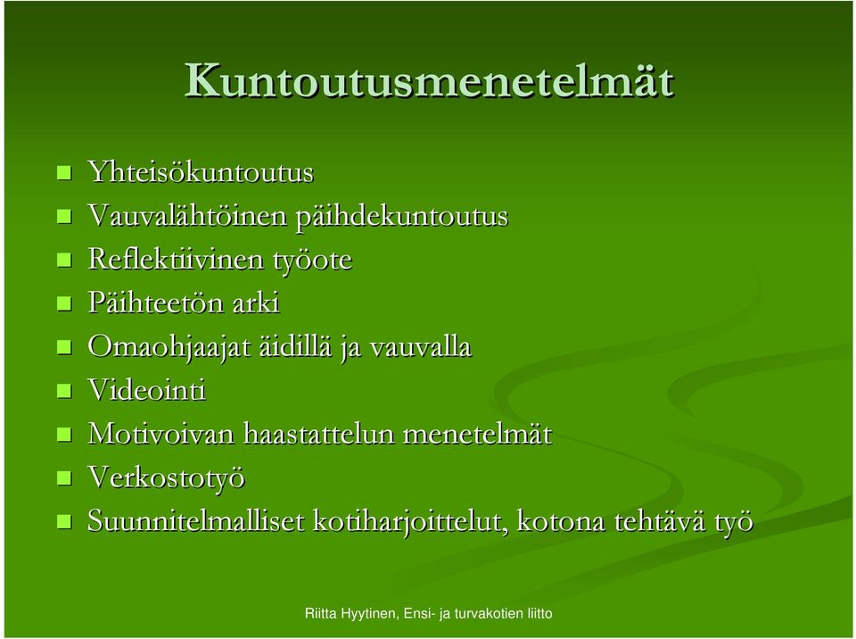 Omaohjaajat äidillä ja vauvalla Videointi Motivoivan