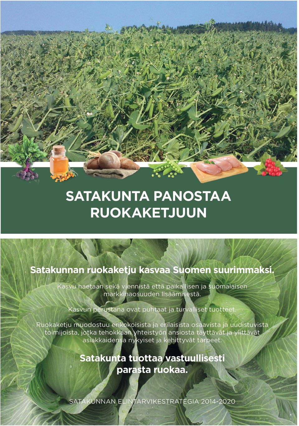 Kasvun perustana ovat puhtaat ja turvalliset tuotteet.