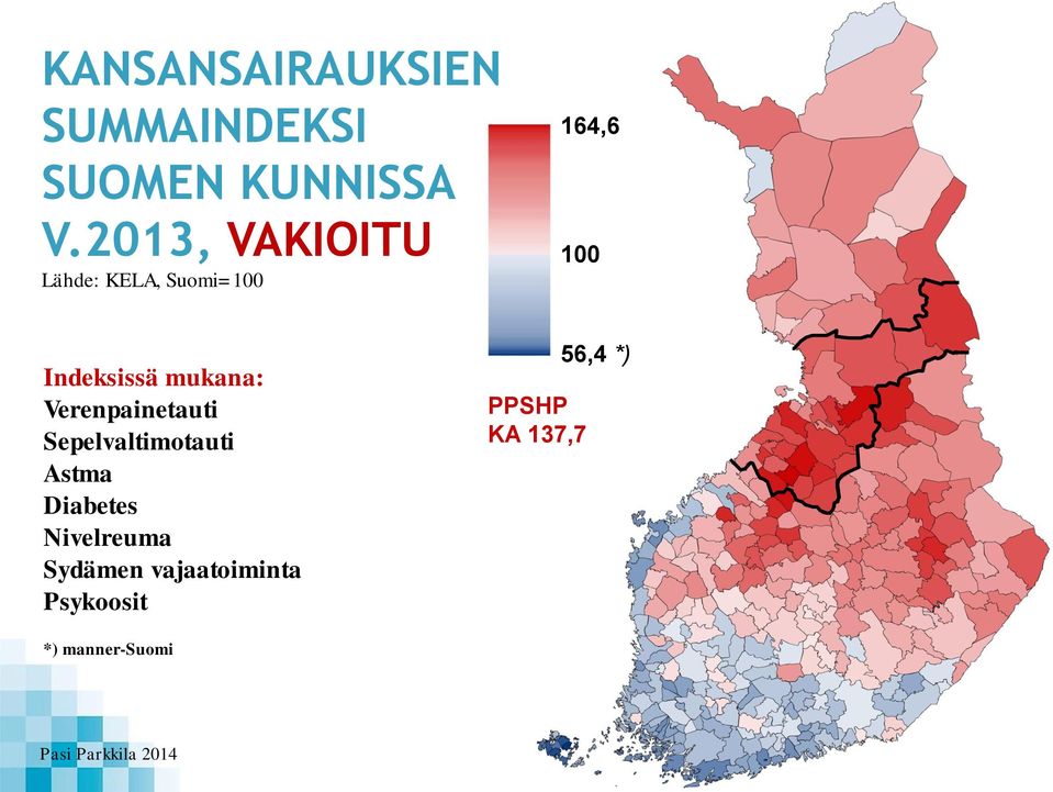 Verenpainetauti Sepelvaltimotauti Astma Diabetes Nivelreuma
