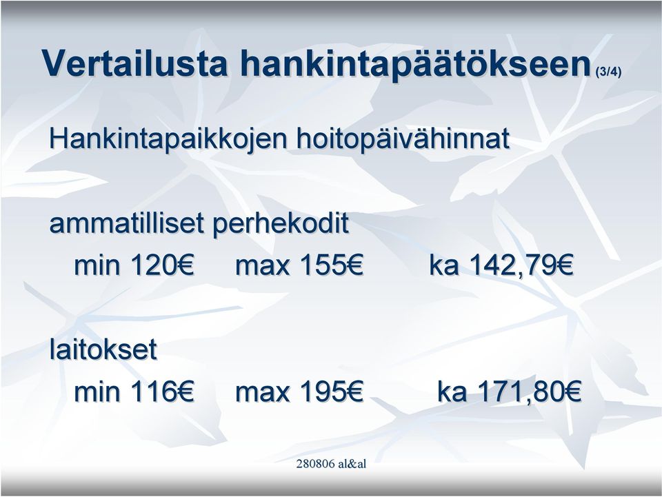 kseen (3/4) ammatilliset perhekodit min