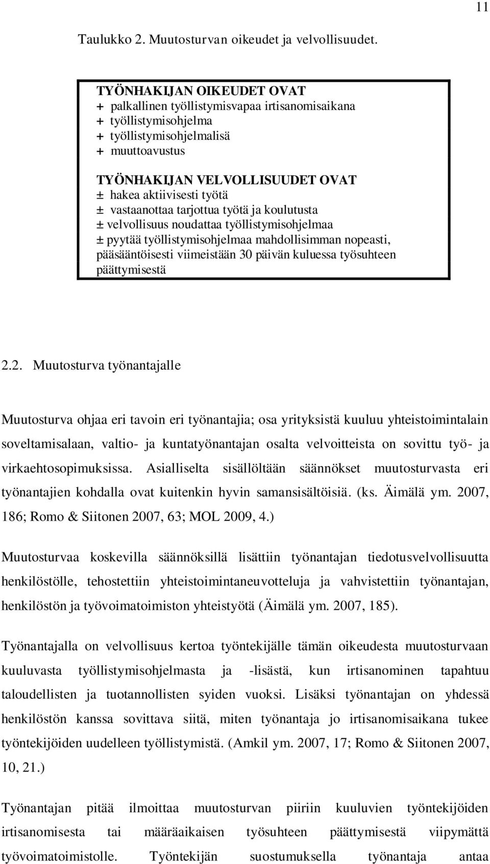 ± vastaanottaa tarjottua työtä ja koulutusta ± velvollisuus noudattaa työllistymisohjelmaa ± pyytää työllistymisohjelmaa mahdollisimman nopeasti, pääsääntöisesti viimeistään 30 päivän kuluessa