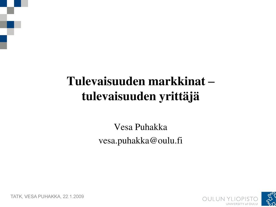 tulevaisuuden