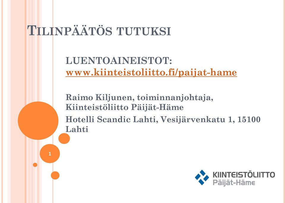 fi/paijat-hame Raimo Kiljunen,