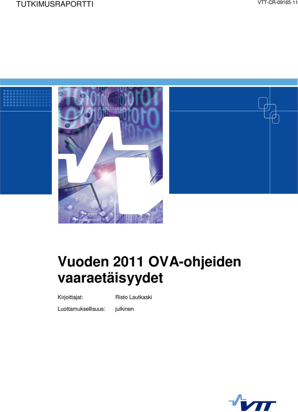 vaaraetäisyydet Kirjoittajat: