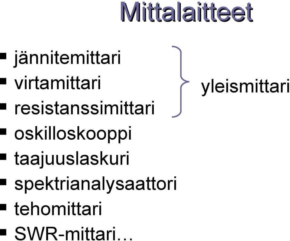 oskilloskooppi taajuuslaskuri