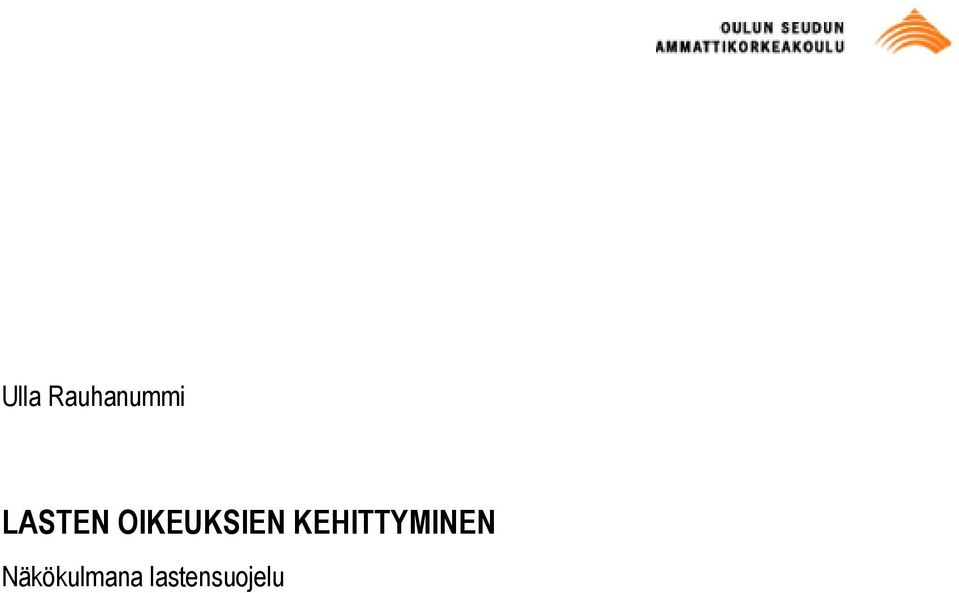 KEHITTYMINEN