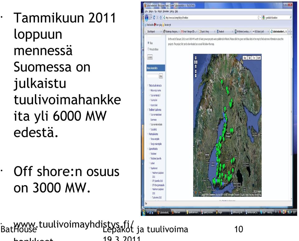 ita yli 6000 MW edestä.