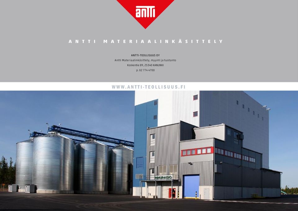 Materiaalinkäsittely, myynti ja tuotanto