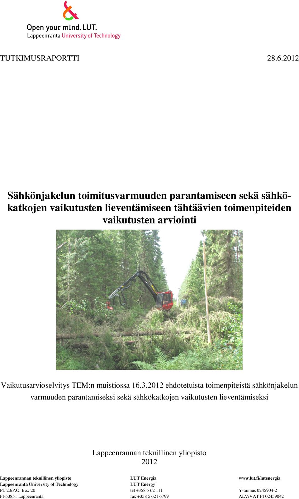 Vaikutusarvioselvitys TEM:n muistiossa 16.3.