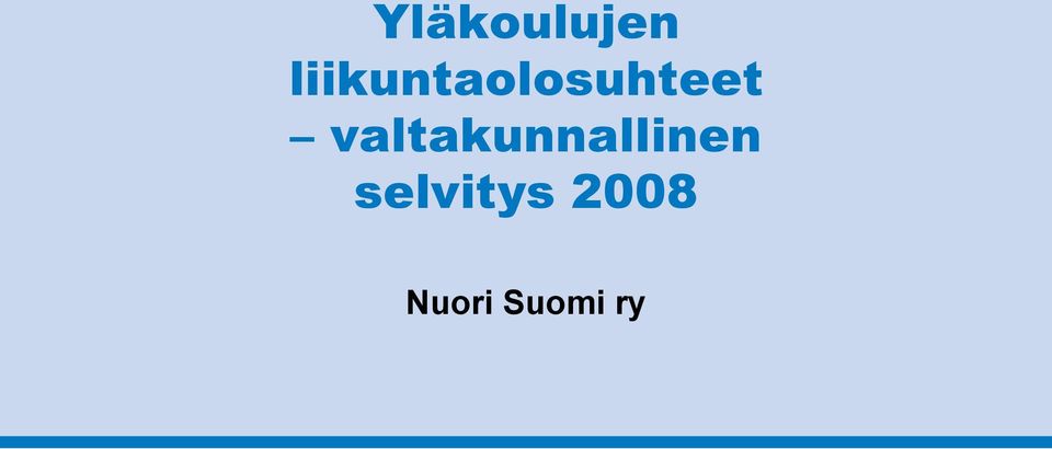 valtakunnallinen