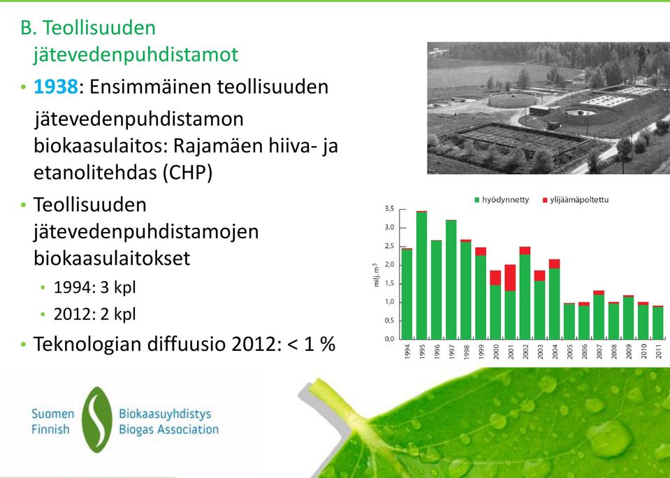 hiiva- ja etanolitehdas (CHP) Teollisuuden