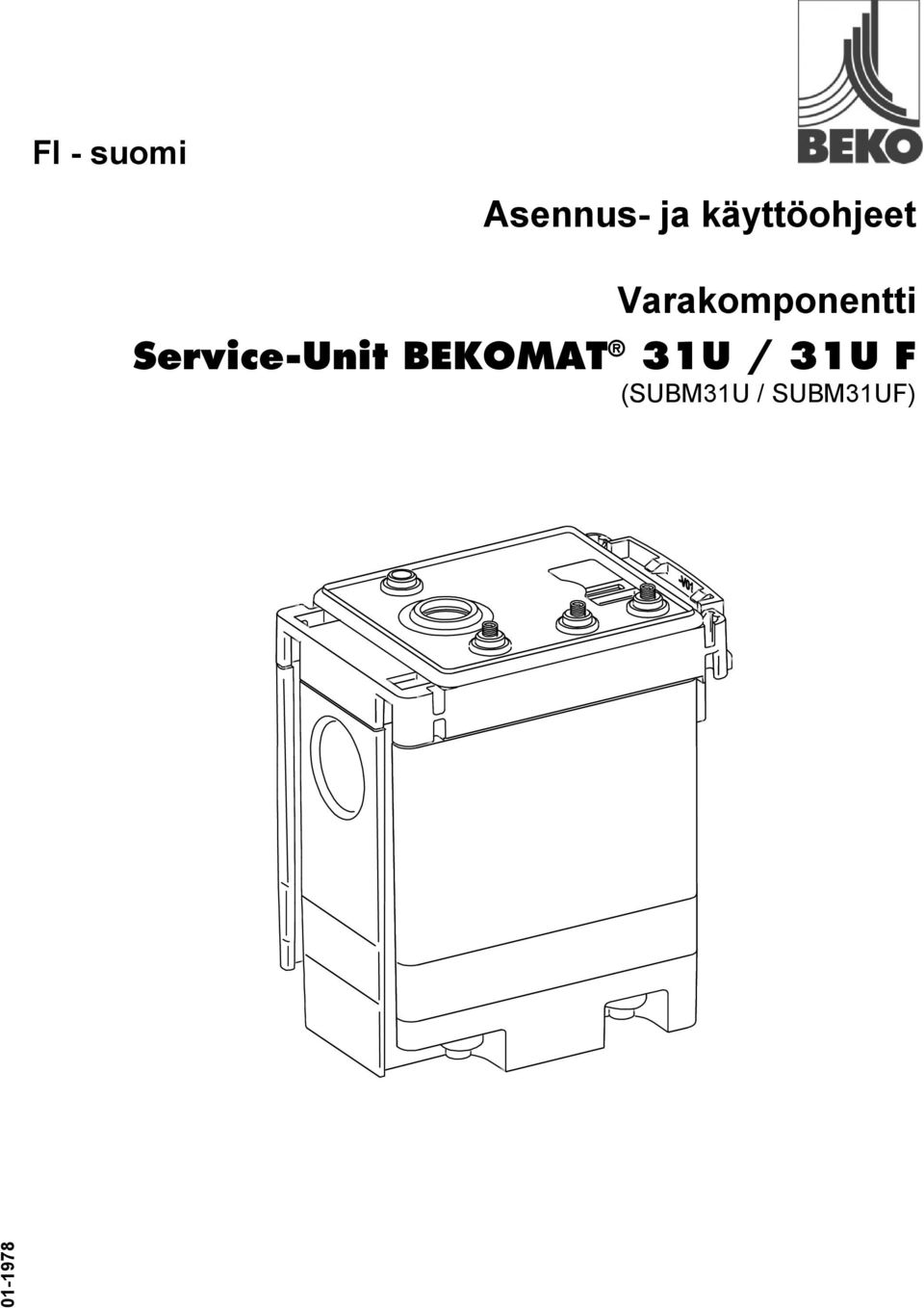 Service-Unit BEKOMAT 31U /