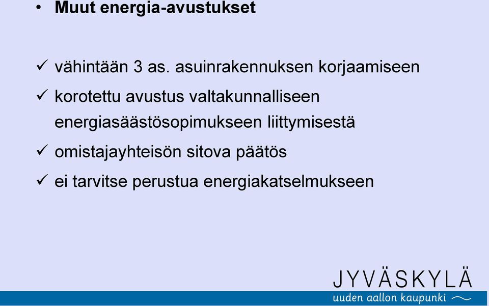 valtakunnalliseen energiasäästösopimukseen