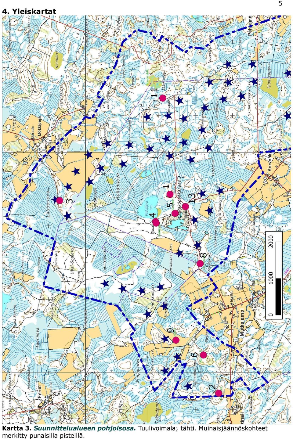 Tuulivoimala; tähti.