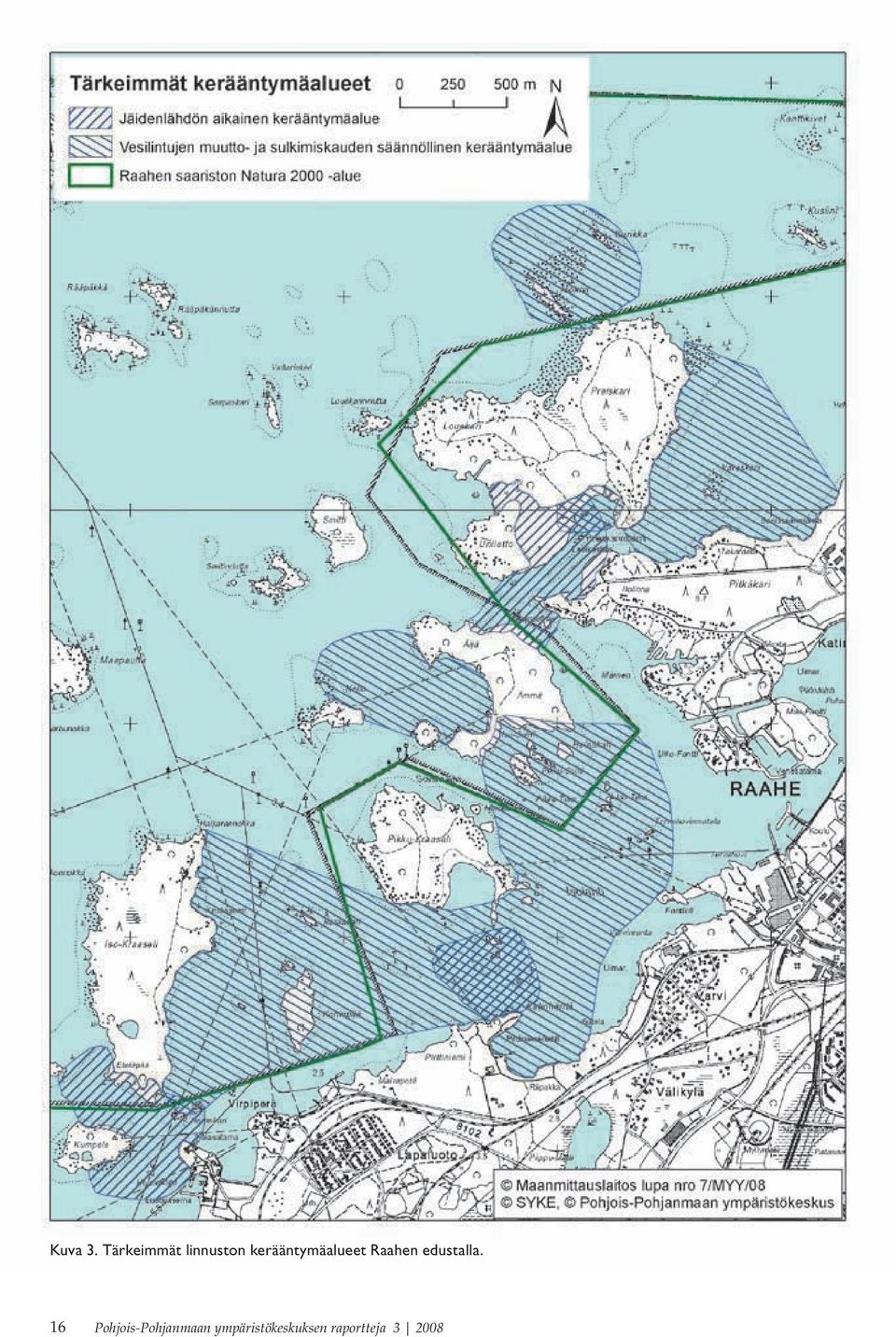 kerääntymäalueet Raahen