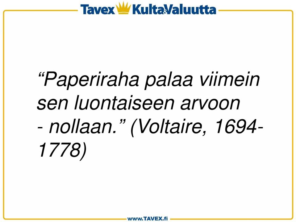 luontaiseen arvoon