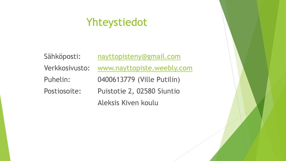 com www.nayttopiste.weebly.