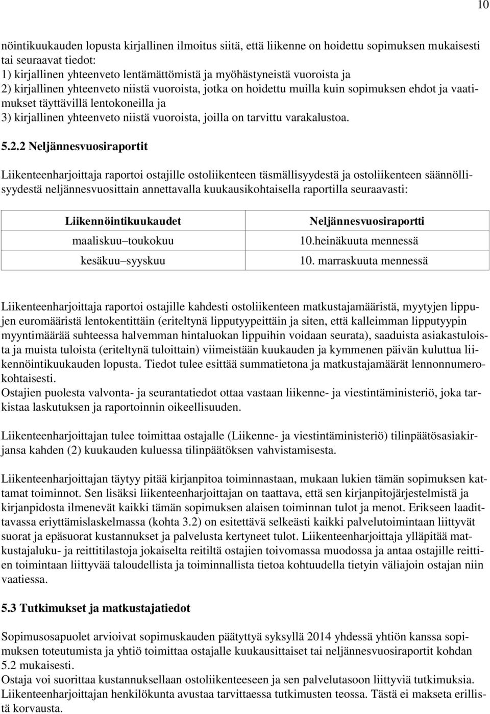 varakalustoa. 5.2.