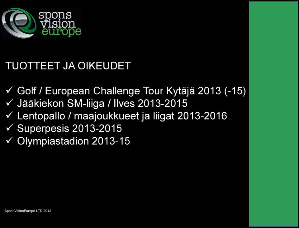 Ilves 2013-2015 Lentopallo / maajoukkueet ja