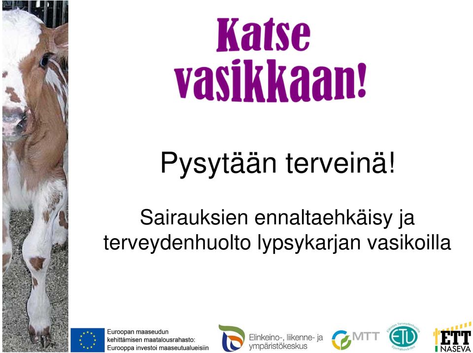 ennaltaehkäisy ja