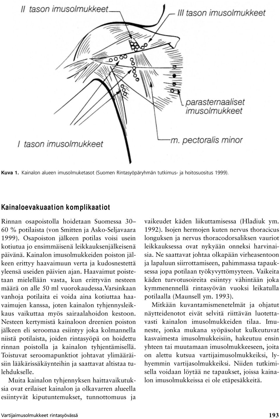 Osapoiston jälkeen potilas voisi usein kotiutua jo ensimmäisenä leikkauksenjälkeisenä päivänä.