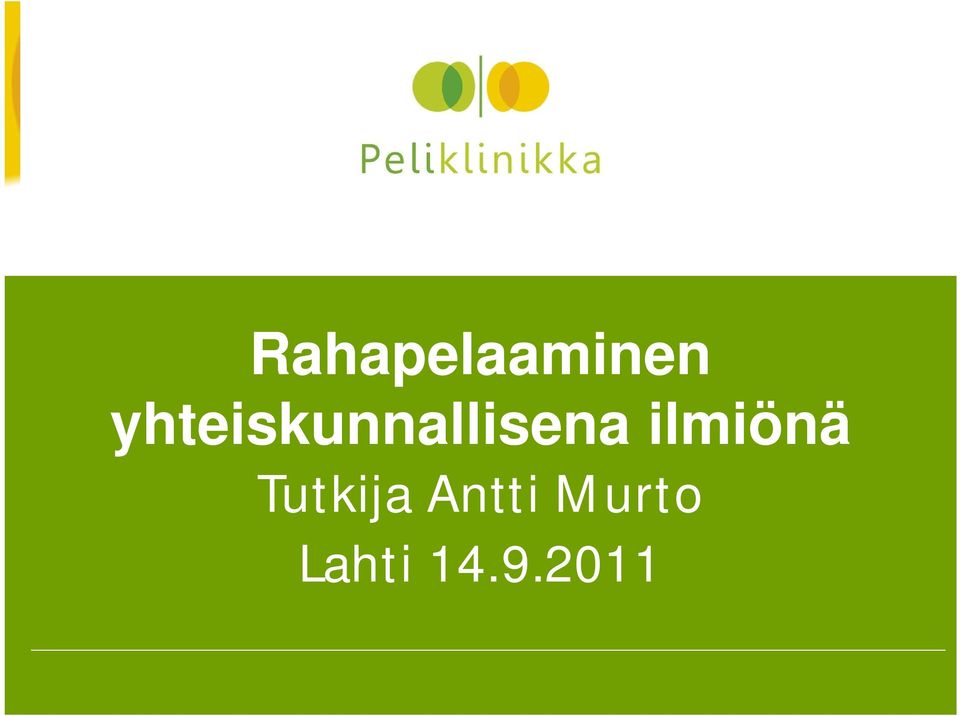 ilmiönä Tutkija