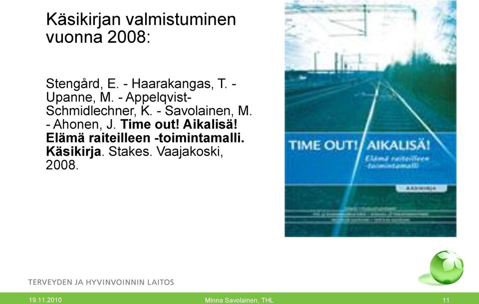- Appelqvist- Schmidlechner, K. - Savolainen, M.