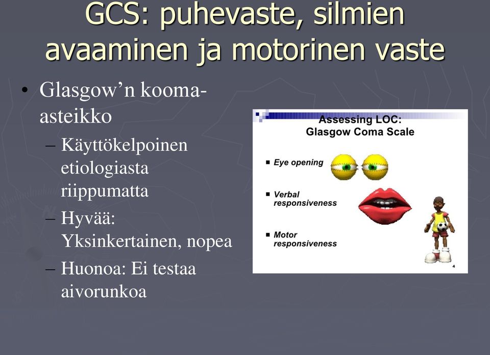 Käyttökelpoinen etiologiasta riippumatta