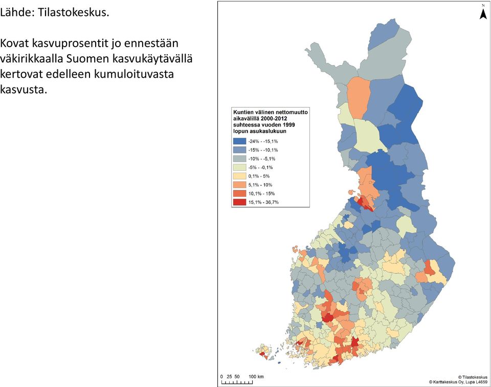 väkirikkaalla Suomen