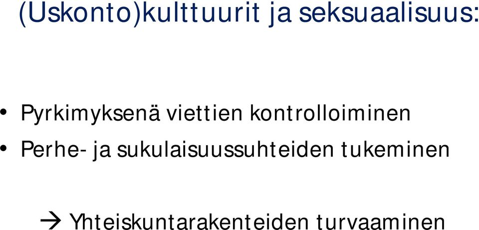 Perhe- ja sukulaisuussuhteiden