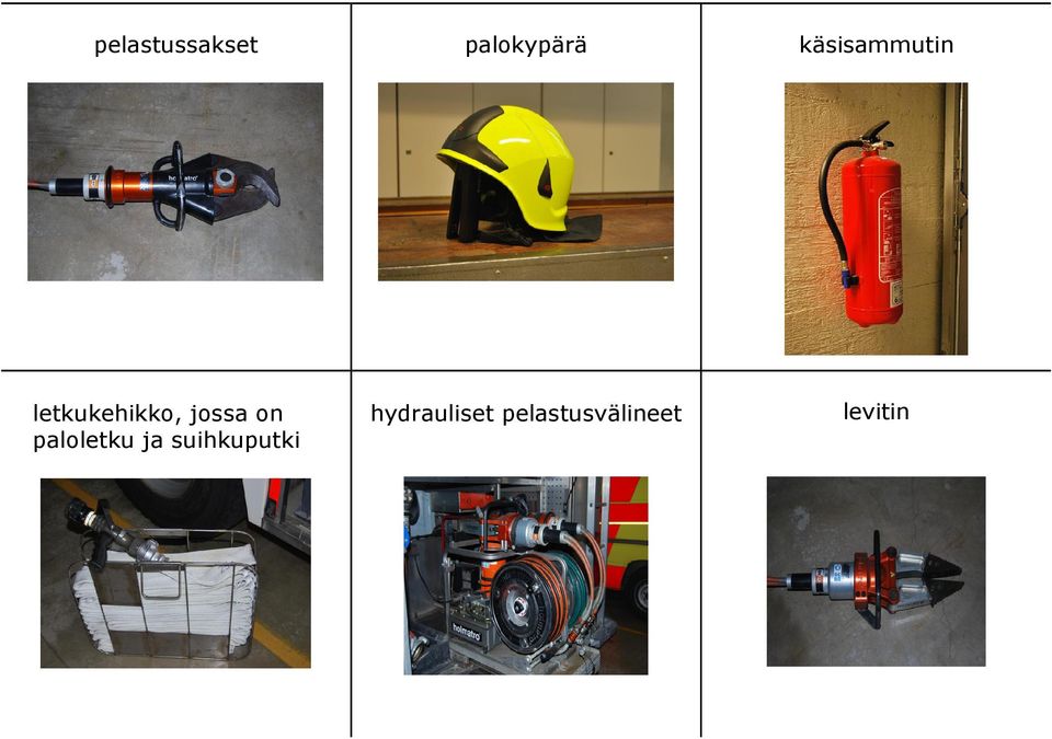 jossa on paloletku ja