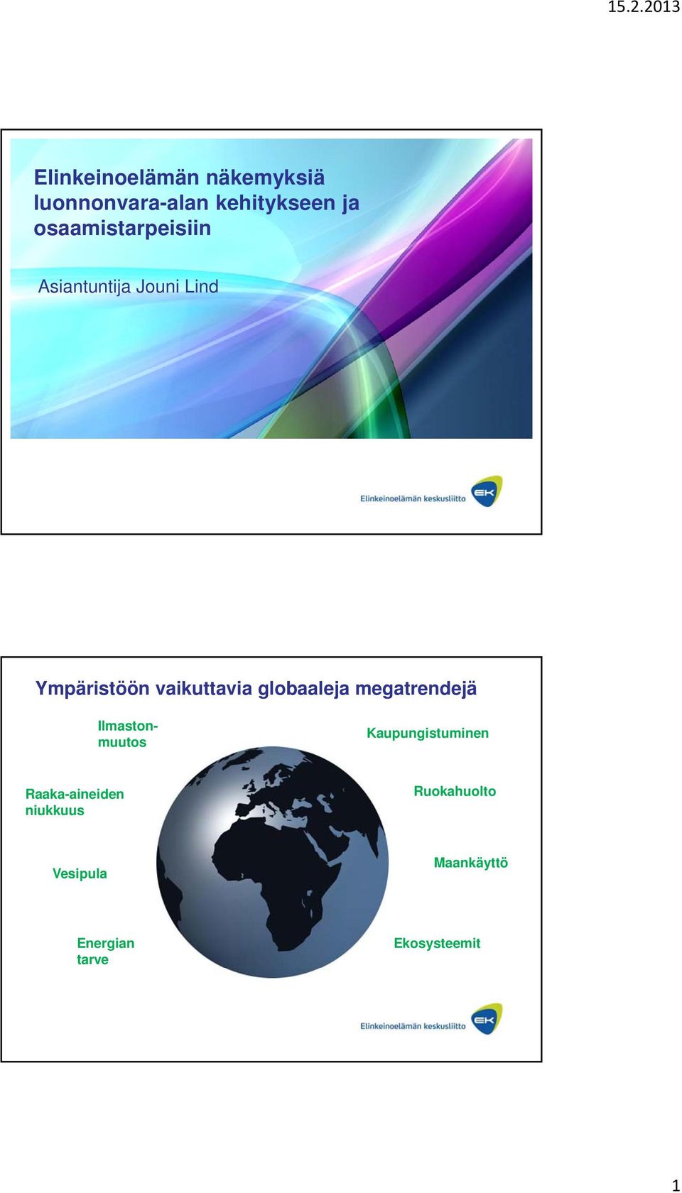 globaaleja megatrendejä Ilmastonmuutos Kaupungistuminen